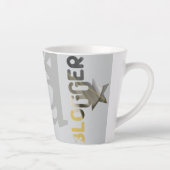 BLOGGER Latte Mok Abstract interieur zwart (Rechts)