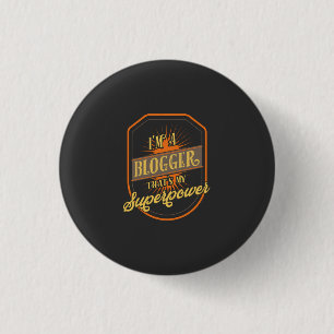 Blogger Ronde Button 3,2 Cm
