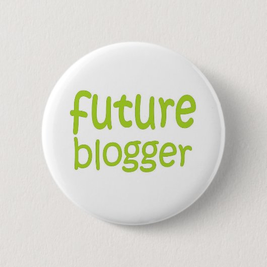 blogger ronde button 5,7 cm (Voorkant)