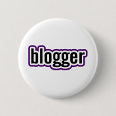 Blogger Ronde Button 5,7 Cm (Voorkant)
