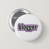 Blogger Ronde Button 5,7 Cm (Voorkant /achterkant)