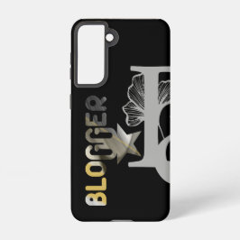 BLOGGER Samsung Hoesjes Trend Abstract Zwart Wit Samsung Galaxy Hoesje