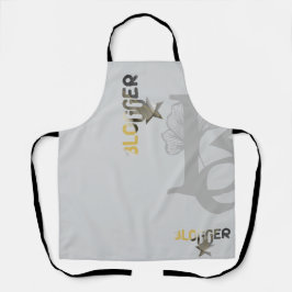 BLOGGER Schort Abstracte Trend Interieur Decor Zwa