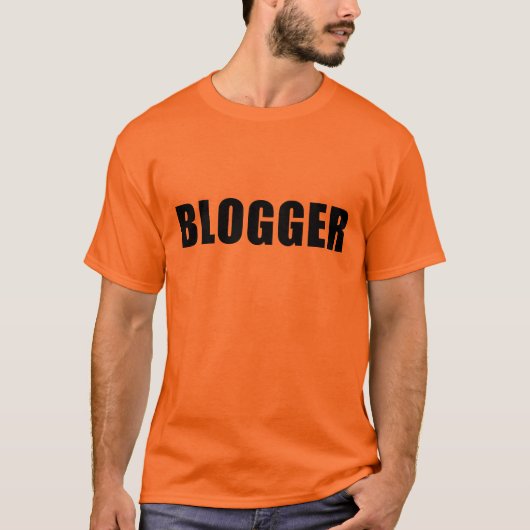 Blogger T-shirt (Voorkant)