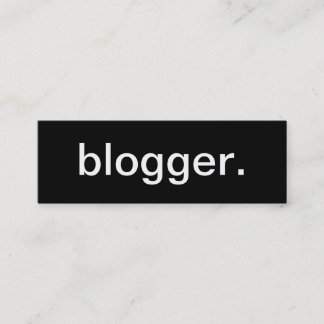 Blogger-Visitekaartje Mini Visitekaartje