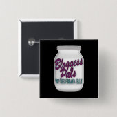 Bloggess Pals Top Shelf Square Button (Voorkant /achterkant)