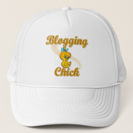 Blogging Chick Trucker Pet (Voorkant)