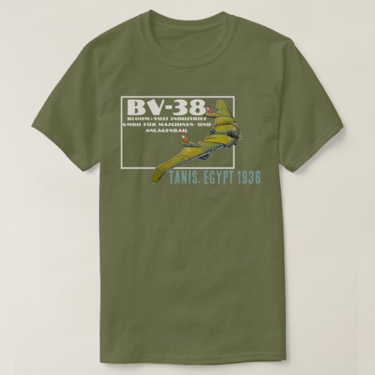 Blohm en Voss BV-38 T-shirt (Design voorkant)
