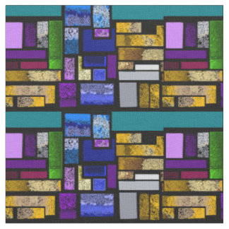 Blok abstract boven zwart stof