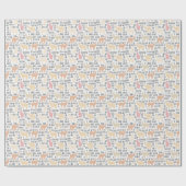 Blok Alpacas Pattern Cadeaupapier (Vlak)