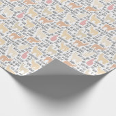 Blok Alpacas Pattern Cadeaupapier (Hoek)