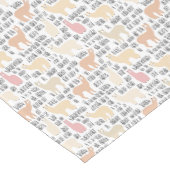 Blok Alpacas Pattern Korte Tafelloper (Hoek)