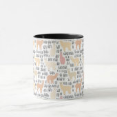 Blok Alpacas Pattern Mok (Midden)