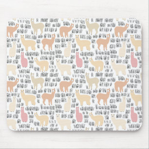 Blok Alpacas Pattern Muismat