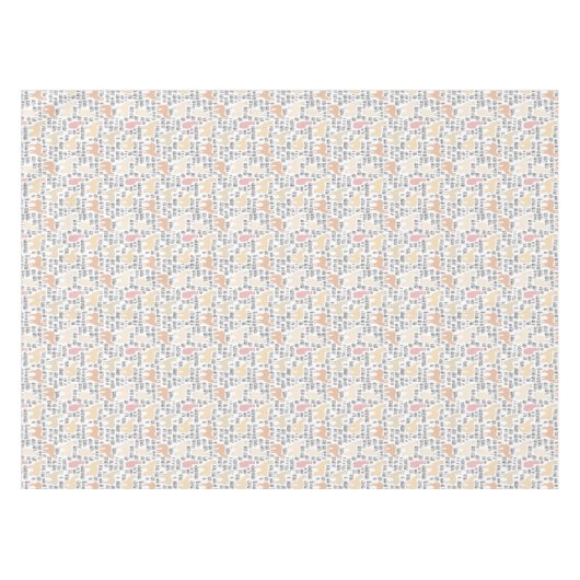 Blok Alpacas Pattern Tafelkleed (Voorkant (Horizontaal))
