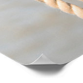 Blok en verpakking van een schip poster (Hoek)