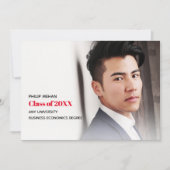 Blok Fotogradatie Partij Uitnodigingen (Voorkant)