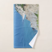 Blok Island Bluffs - Block Island, Rhode Island Bad Handdoek (Handdoek)