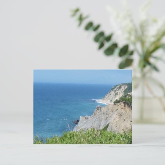 Blok Island Bluffs - Block Island, Rhode Island Briefkaart (Staand voorkant)