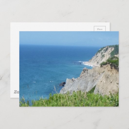 Blok Island Bluffs - Block Island, Rhode Island Briefkaart (Voorkant / Achterkant)