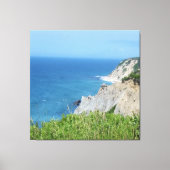 Blok Island Bluffs - Block Island, Rhode Island Canvas Afdruk (Voorkant)
