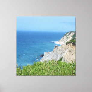 Blok Island Bluffs - Block Island, Rhode Island Canvas Afdruk