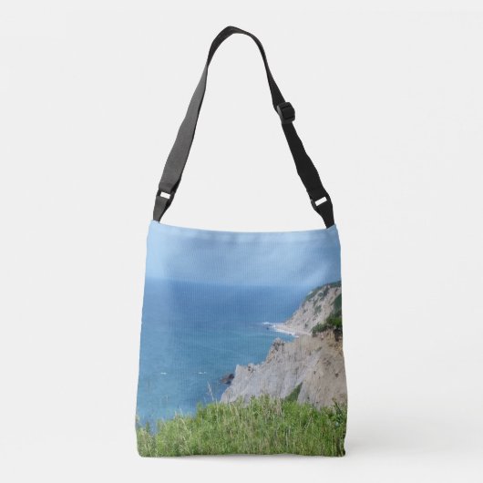 Blok Island Bluffs - Block Island, Rhode Island Crossbody Tas (Achterkant)