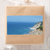 Blok Island Bluffs - Block Island, Rhode Island Etiket (Insitu)