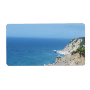 Blok Island Bluffs - Block Island, Rhode Island Etiket