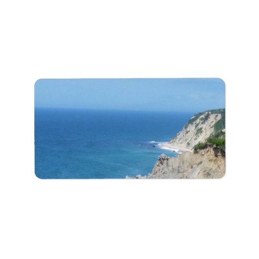 Blok Island Bluffs - Block Island, Rhode Island Etiket (Voorkant)