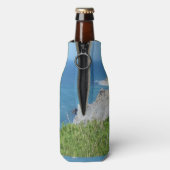 Blok Island Bluffs - Block Island, Rhode Island Flesjeskoeler (Fles Achterkant)