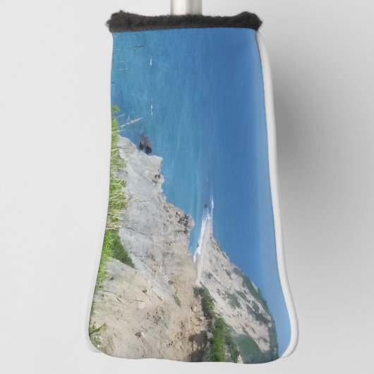 Blok Island Bluffs - Block Island, Rhode Island Golfheadcover (Draai 90)