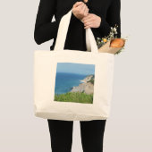 Blok Island Bluffs - Block Island, Rhode Island Grote Tote Bag (Voorkant (product))