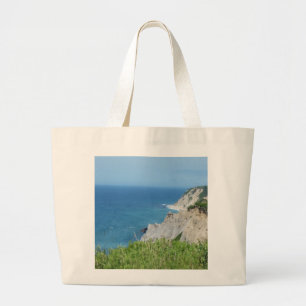 Blok Island Bluffs - Block Island, Rhode Island Grote Tote Bag