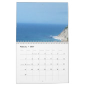Blok Island Bluffs - Block Island, Rhode Island Kalender (Feb 2027)