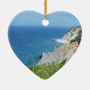 Blok Island Bluffs - Block Island, Rhode Island Keramisch Ornament