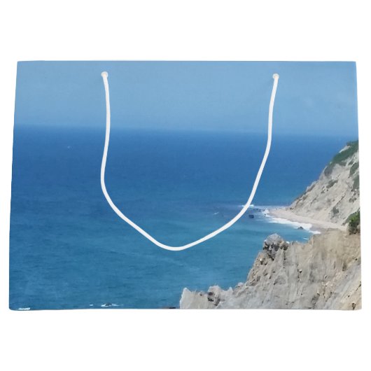 Blok Island Bluffs - Block Island, Rhode Island Large Cadeautasje (Voorkant)