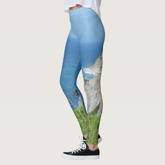 Blok Island Bluffs - Block Island, Rhode Island Leggings (Links)