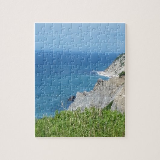 Blok Island Bluffs - Block Island, Rhode Island Legpuzzel (Verticaal)