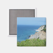 Blok Island Bluffs - Block Island, Rhode Island Magneet (Voorkant / Achterkant)