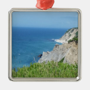 Blok Island Bluffs - Block Island, Rhode Island Metalen Ornament