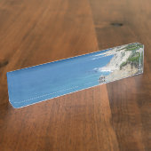 Blok Island Bluffs - Block Island, Rhode Island Naambordje (Zijkant)