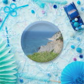 Blok Island Bluffs - Block Island, Rhode Island Papieren Bordje (Feest)