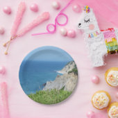 Blok Island Bluffs - Block Island, Rhode Island Papieren Bordje (Feest)