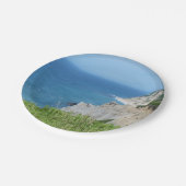 Blok Island Bluffs - Block Island, Rhode Island Papieren Bordje (Gekanteld)