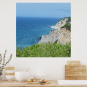 Blok Island Bluffs - Block Island, Rhode Island Poster (Keuken)