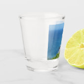 Blok Island Bluffs - Block Island, Rhode Island Shot Glas (Links)