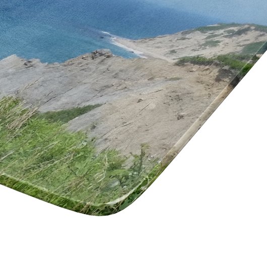 Blok Island Bluffs - Block Island, Rhode Island Snijplank (Hoek)