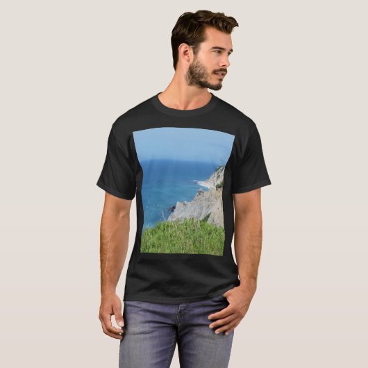 Blok Island Bluffs - Block Island, Rhode Island T-shirt (Voorkant volledig)