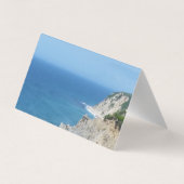 Blok Island Bluffs - Block Island, Rhode Island Visitekaartje (Achterkant)